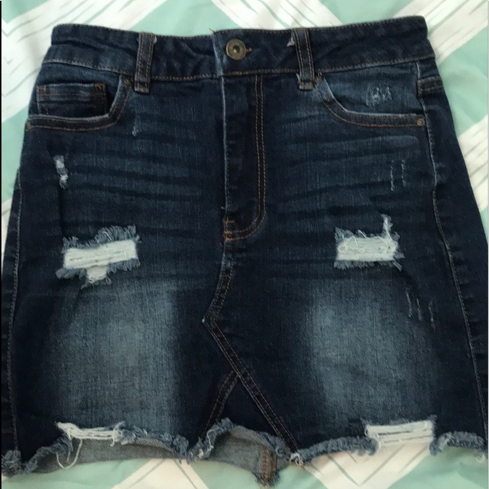 Wax Jeans Jean Skirt Size-s fits like 6